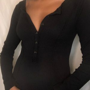 Black body suit